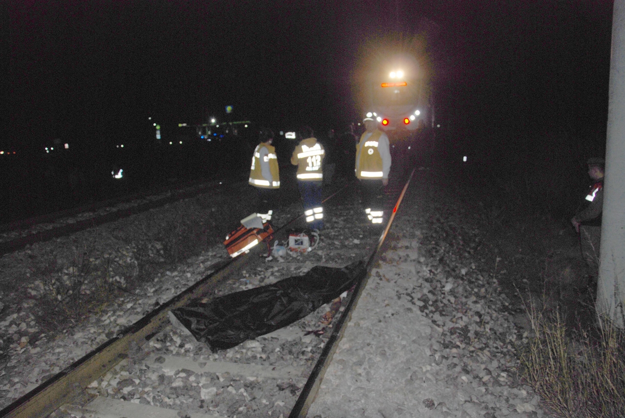 Tarsus’ta tren kazası 1 ölü